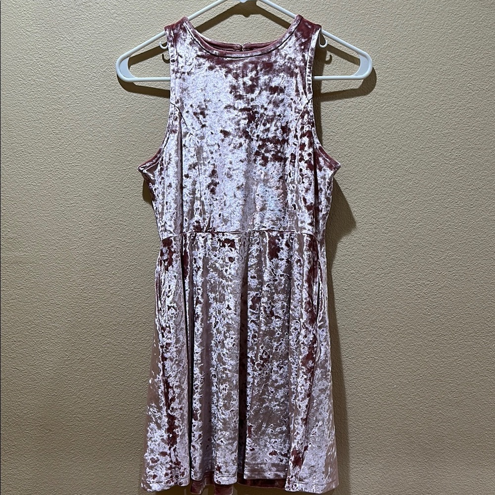 Nordstrom Pink Halter Sundress Mini